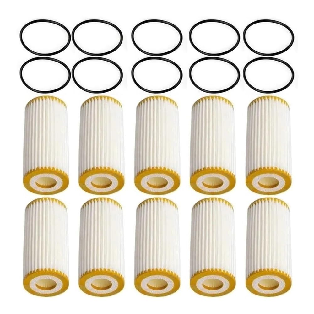 Per Golf Per GTI Per A6 Per A7 Per 06L115466 Per 06L115562B 10 Pezzi Filtro Olio Auto Filtro Olio Motore