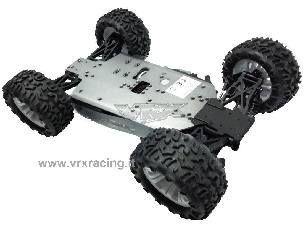 VRX Bugster N2 1/10 off-Road con Motore a Scoppio Go.18 Cambio 2 Marce Radio 2.4GHz Fly Sky 4WD RTR