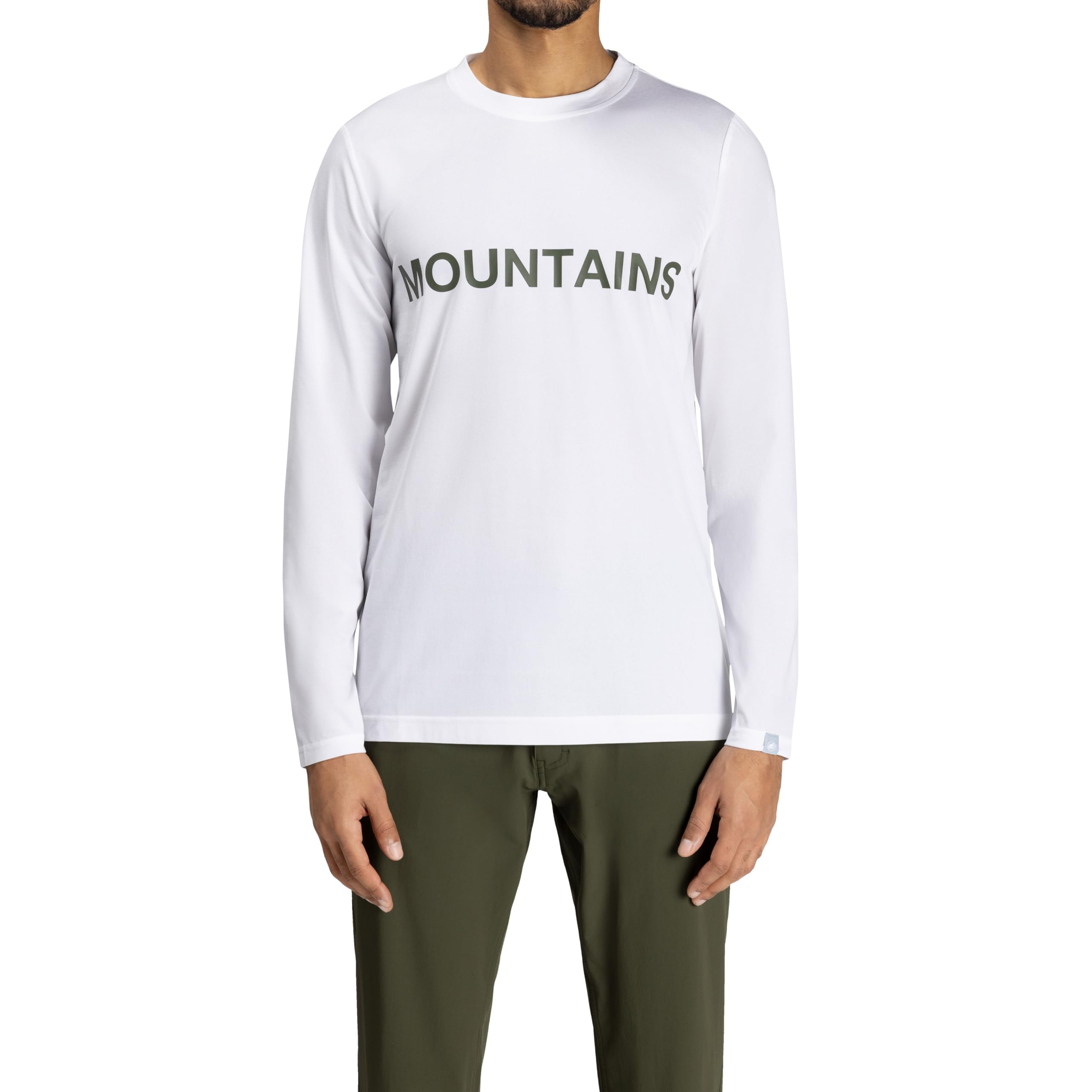 Amazon.co.jp: [マムート] QD ロゴ プリント ロングスリーブ Tシャツ