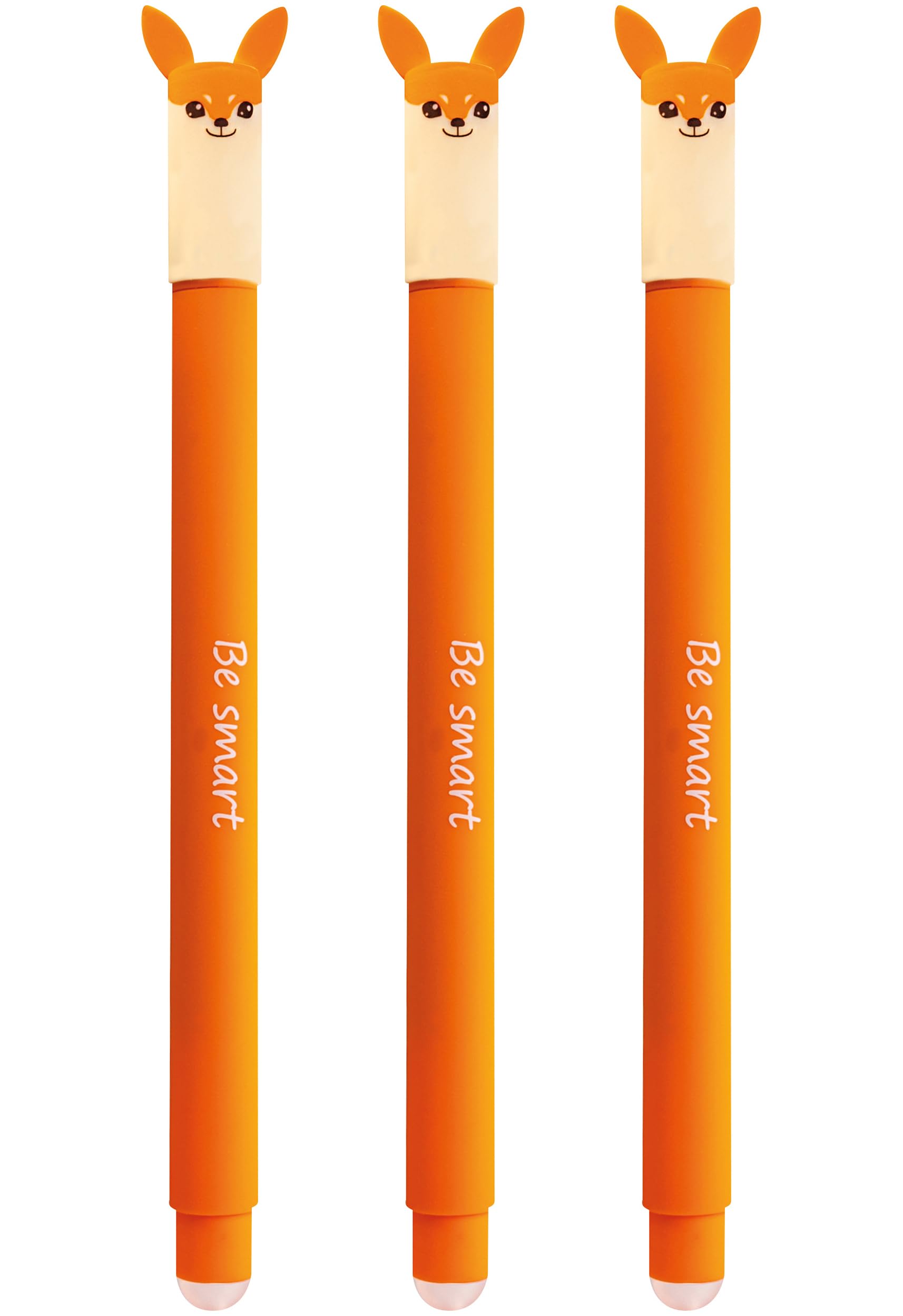 EBERHARD FABER - Roller borrable Lama, bolígrafos Animal Erase it, bolígrafo gel azul 0,7 mm