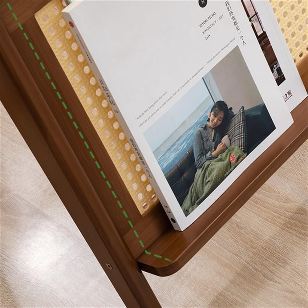 Side End Table Small Coffee Table with Storage Mobile Tea Station for Living Rooms, Modern and Minimalist Design for Tea Sets and Serving Accent Coffee Table for Living Room Bedroom Office(Beige,45cm)