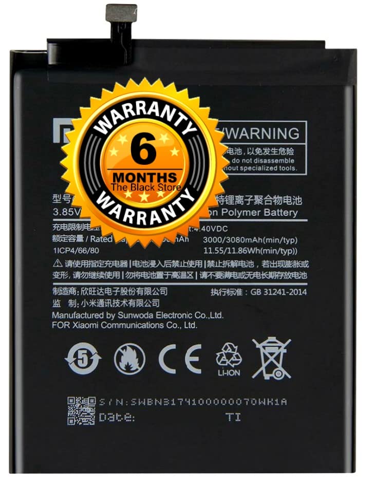 Image of Original BN31 Battery for Redmi Y2 Redmi Y1 /Y1 Lite Mi 5X, Mi A1 (3080mAh) with 6 Months Warranty