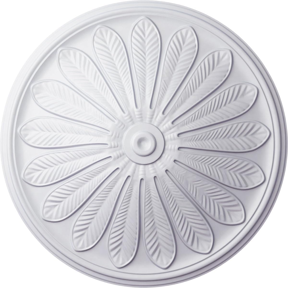 25 1/2"OD x 5 1/2"P Brontes Ceiling Medallion (Fits Canopies up to 3 5/8")