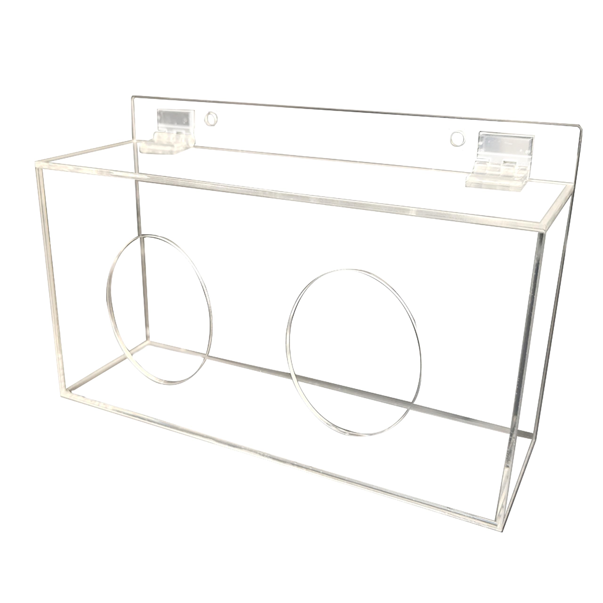 Xymoso Acrylic Rabbit Hay Feeder with Lid,Guinea Pig Hay Rack Holder Chinchilla Cage Accessories for Rabbits Guinea Pigs Bunny - image 7
