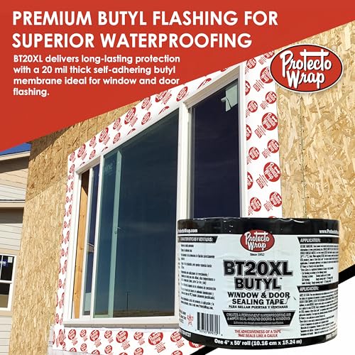 Protecto Wrap BT20XL Butyl SW bande d'étanchéité 4 po x 15,2 m - 2