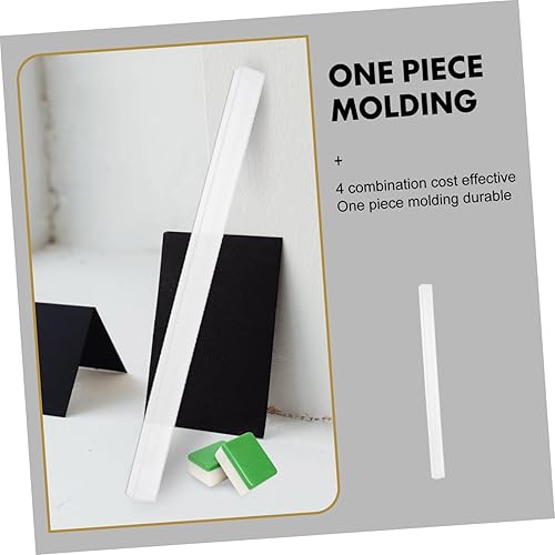 Miniatura 8 de Abaodam Bandeja de dominó en forma de U, 12 unidades, bandeja de dominó para mahjong, bandejas de azulejos de mahjong, tren Choo Choo, cubo Rummy