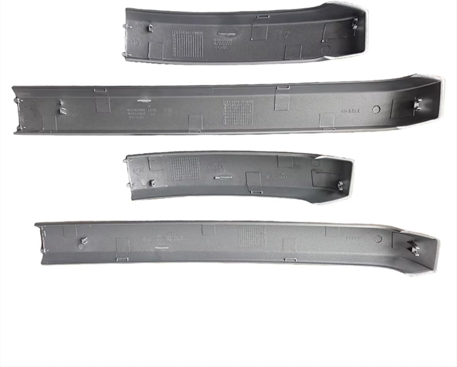 Roof Rack Rail Cap for Peugeot 2008 Roof Rack Rail Cover End Protection Exterior Shell Cap Accessories for Parts OEM 1610100280 (Set)