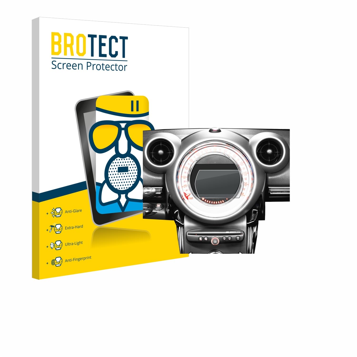 brotect Pellicola Protettiva Opaca per Mini Countryman R60 6.5