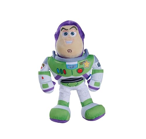 Simba Disney Pixar Toy Story 5 Buzz Lightyear Peluche 25 cm, Muñeco de Peluche Suave del Space Ranger, Personaje de la Película Toy Story para Jugar y Coleccionar, Apto Desde 0 Meses (6315870701)