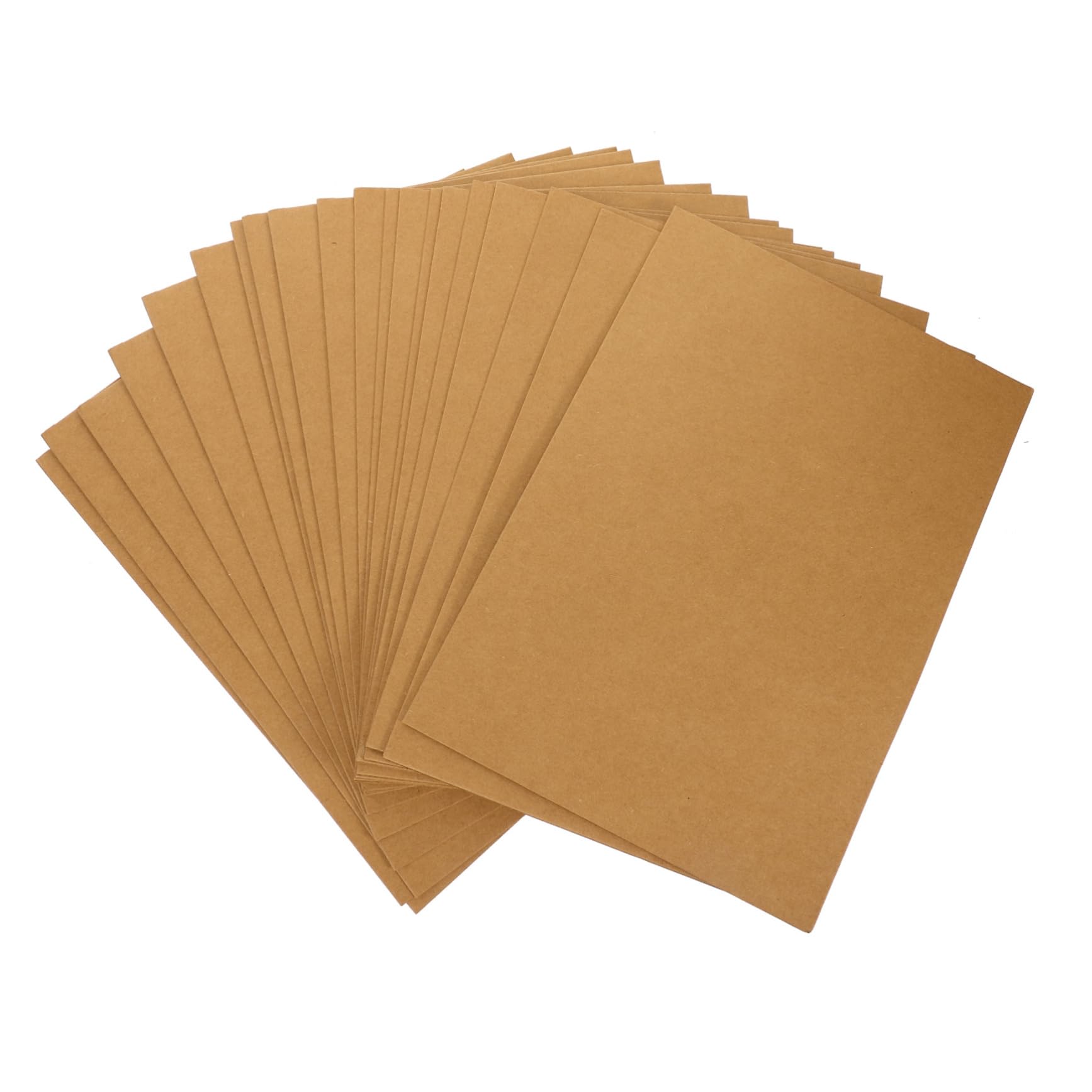 NUOBESTY Fächermappen A4 aus Kraftpapier 20 Stück Präsentationsmappen für Belege und Angebote Verschleißfest Papier Ordentlich im Büro