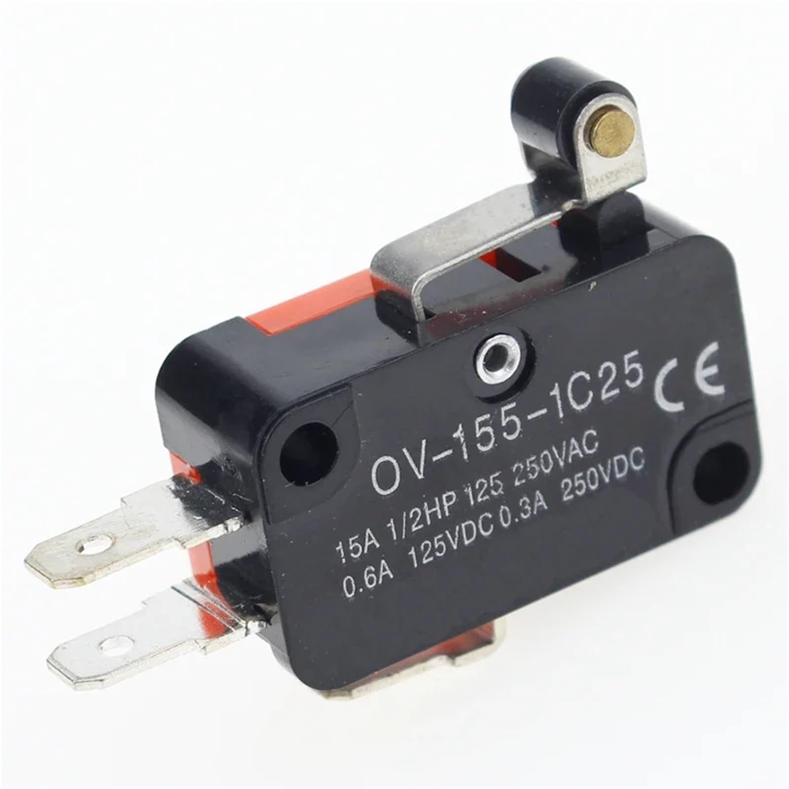 Interruptor de límite V-155-1C25 microinterruptor de avance lento mango corto punta plata 4