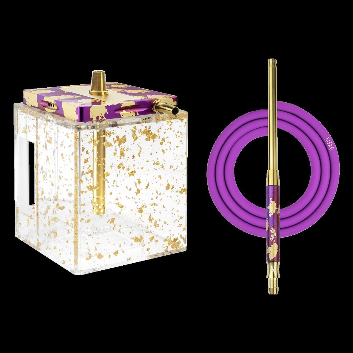 Generic Hoob Atom Hookahs Orchid