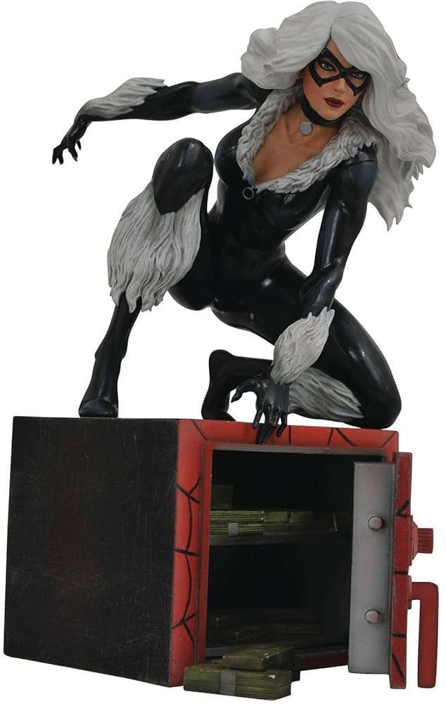 ダイヤモンドセレクト　マーベルコミックス　ブラックキャット スタチュー⭐︎新品⭐︎ Amazon | DIAMOND SELECT TOYS Marvel Gallery: Black Cat PVC
