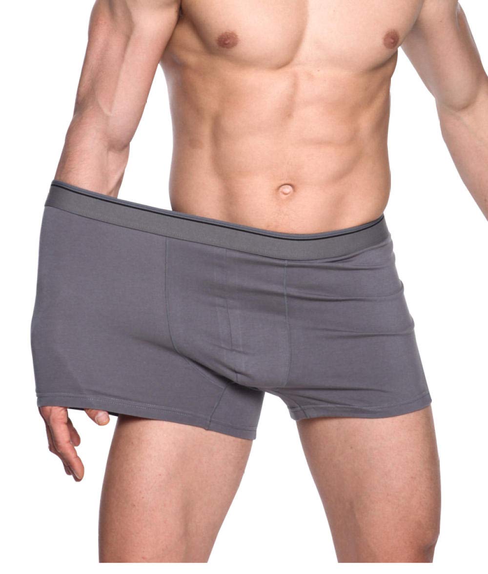 Calzoncillos Masculinos 4 Unids/Lote Bragas Masculinas Hombres Boxers Shorts Mr Spring Cotton Loose Large Extra Plus Size Fat Underwears 6XL Stely A