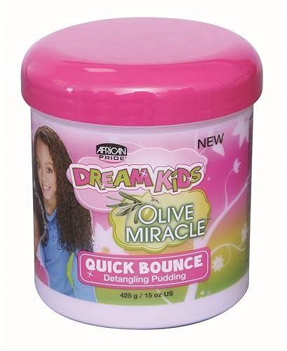 African Pride Dream Kids Olive Miracle Quick Bounce Pudín desenredante para el cabello, 14.99 oz por AFRICAN PRIDE disponible en Yaxa Guatemala