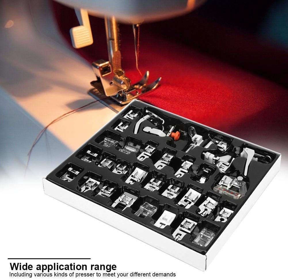 Presser Feet Set Multi-Function Sewing Machine Accessories (With U Type Scissors)(32Pcs)