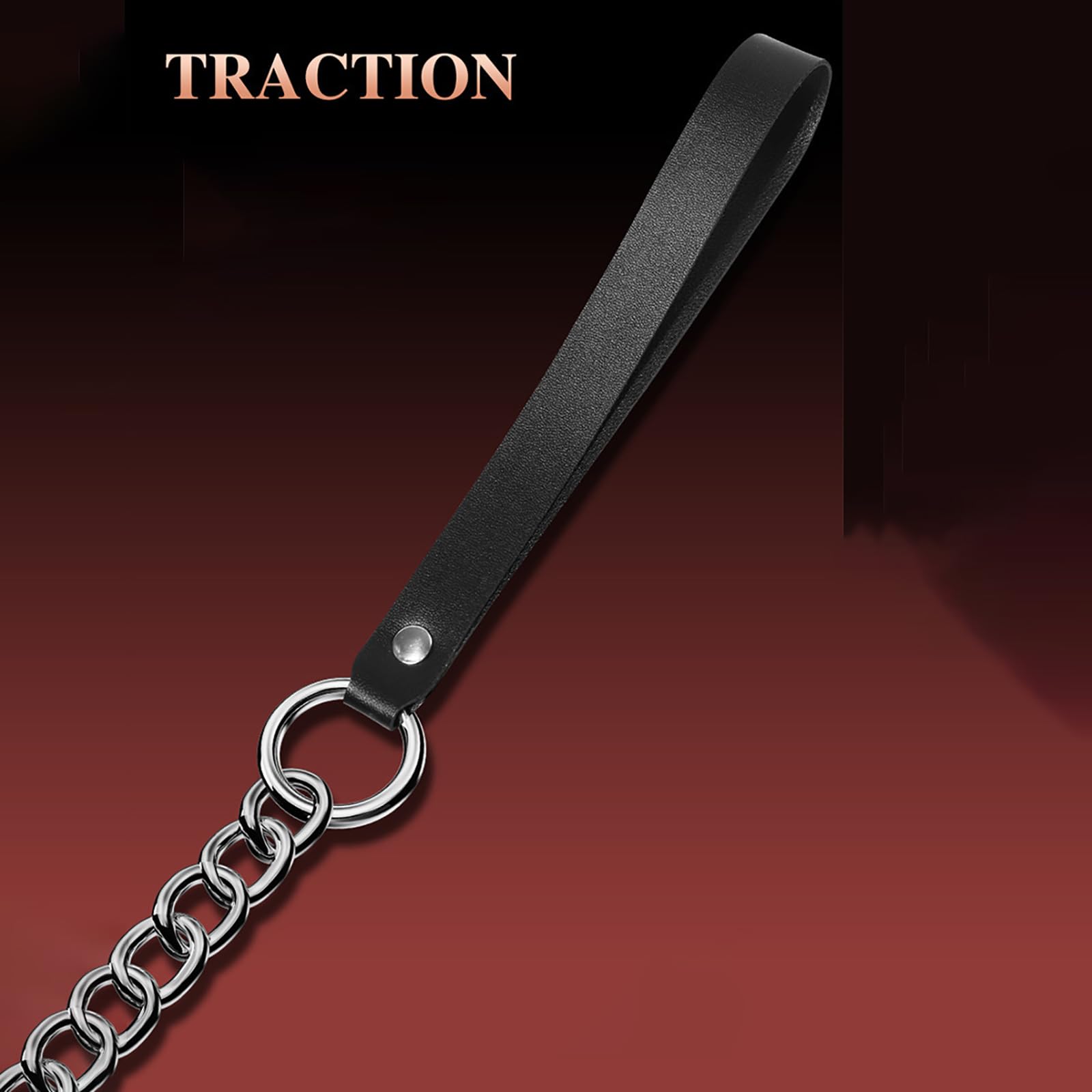 Collar De Sujeción De Cuero Ajustable Con Cadena Plug Anal Gancho Anal De Acero Inoxidable Kit De Bondage Fetichista, Juguetes Sexuales Para Parejas