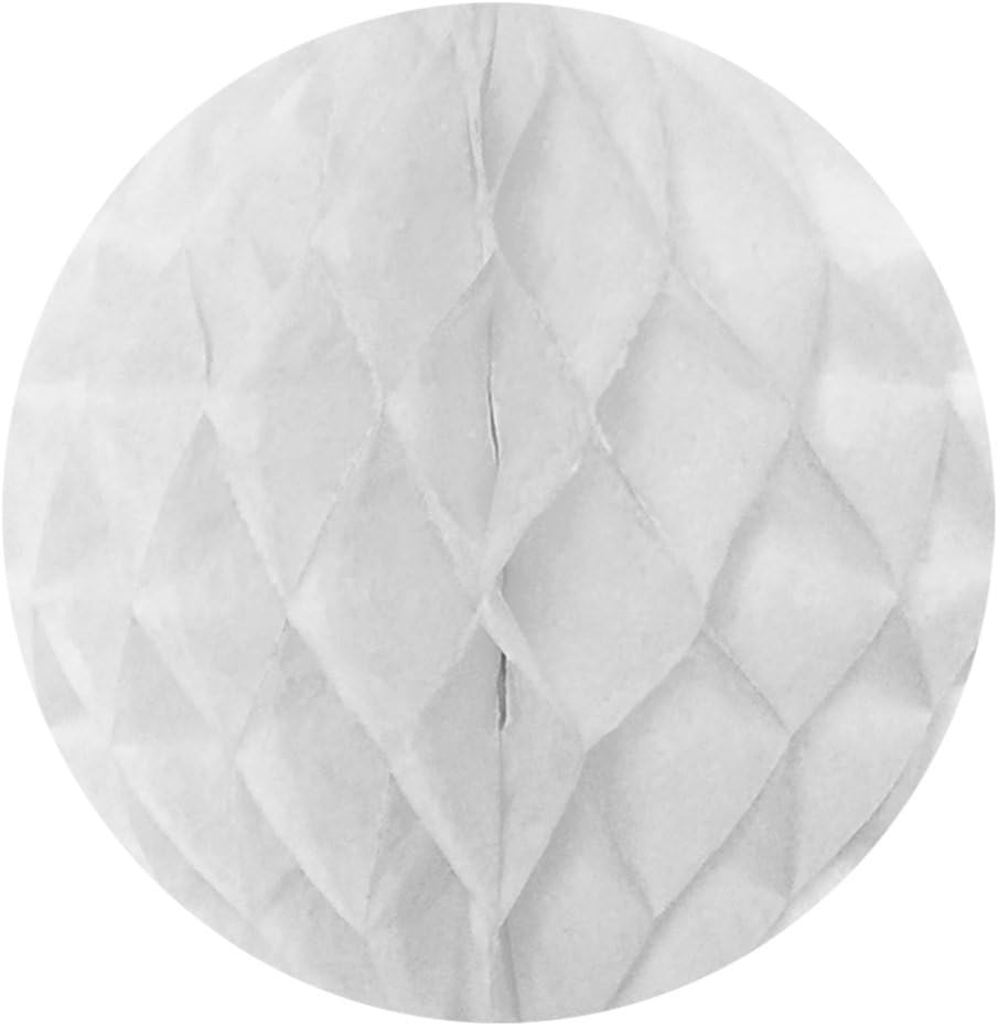 Wrapables® Set of 21 Tissue Honeycomb Ball and Pom Pom Party Decorations for Weddings, Birthday Parties Baby Showers and Nursery Decor, Gold and White : Home & Kitchen
