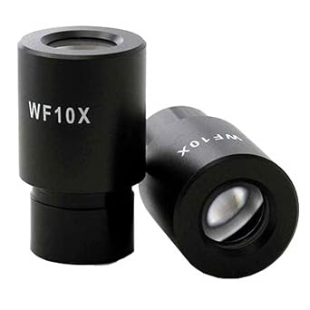 AmScope EP10X23 Pair of WF10X Microscope Eyepieces, 23mm