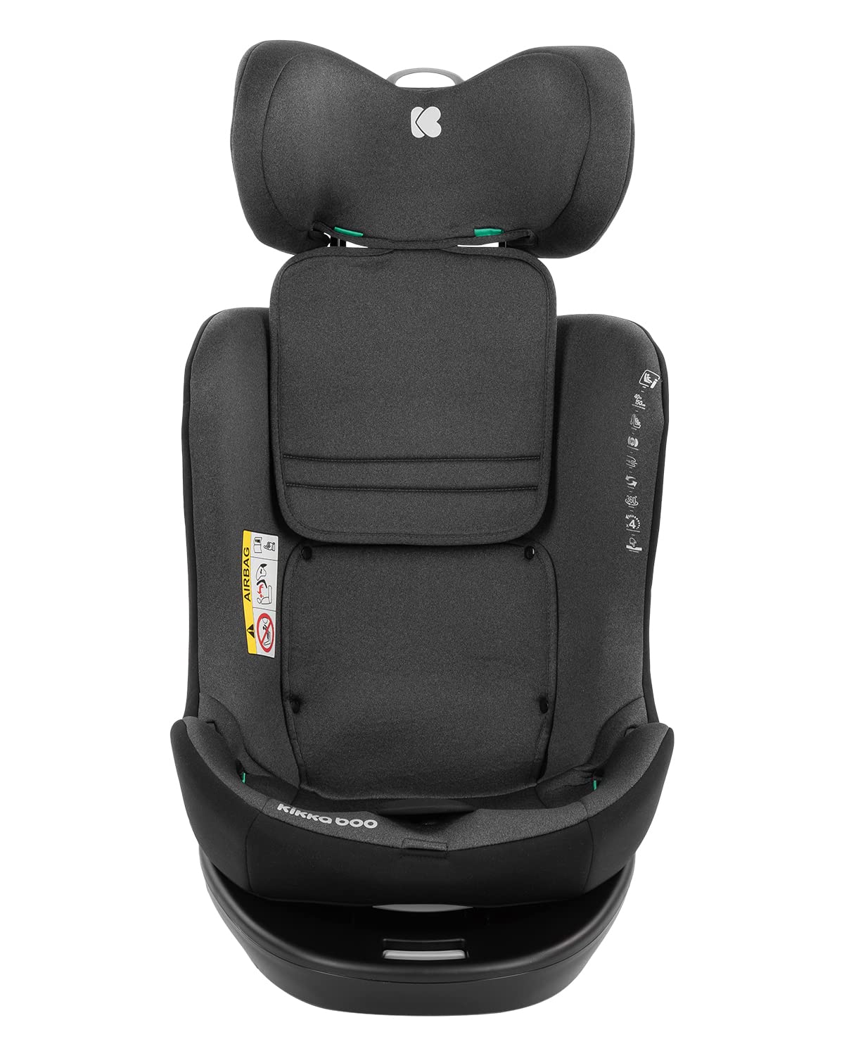 i-Safe i-SIZЕ Autositz, 40-150 cm, Dunkelgrau