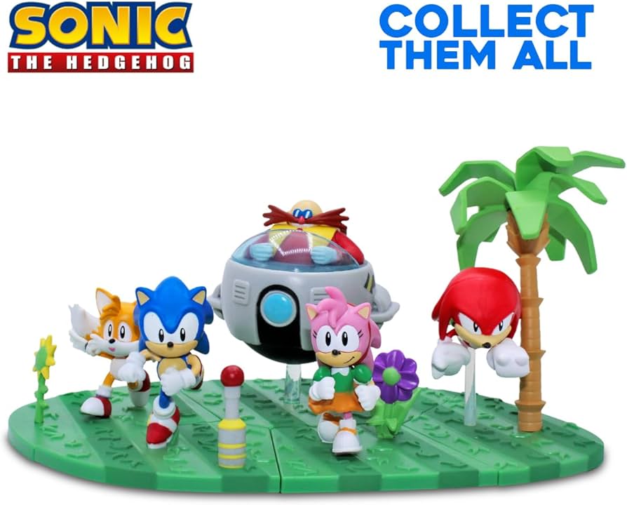 Amazon.com: Sonic The Hedgehog Craftables Series 4 Collector's Box