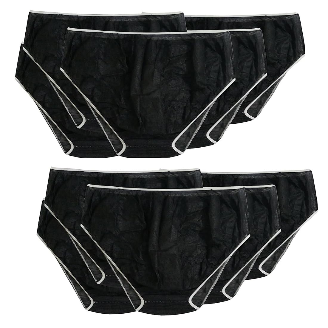 d-core Disposable Underwear | Brief for Travel, Trekking, Camping, spa, Herbal Treatments, Hospital Stay, & Specially Designed for Men & Woman (80 Pcs Black)-picture-12