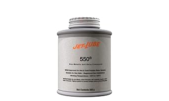 Jet-Lube 550 - Non-Metallic | Anti-Seize | Water-Resistant | Military Grade | Thread Lubricant | Extreme Temperature | 1 Lb.