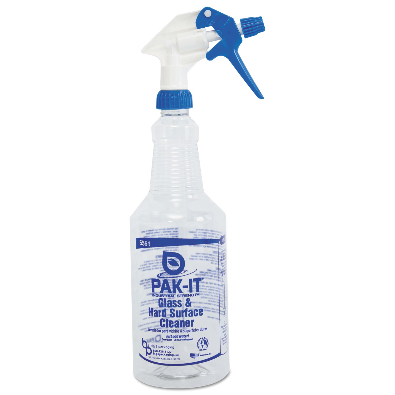 Aircraft Window Cleaner, 1 Qt., PK12