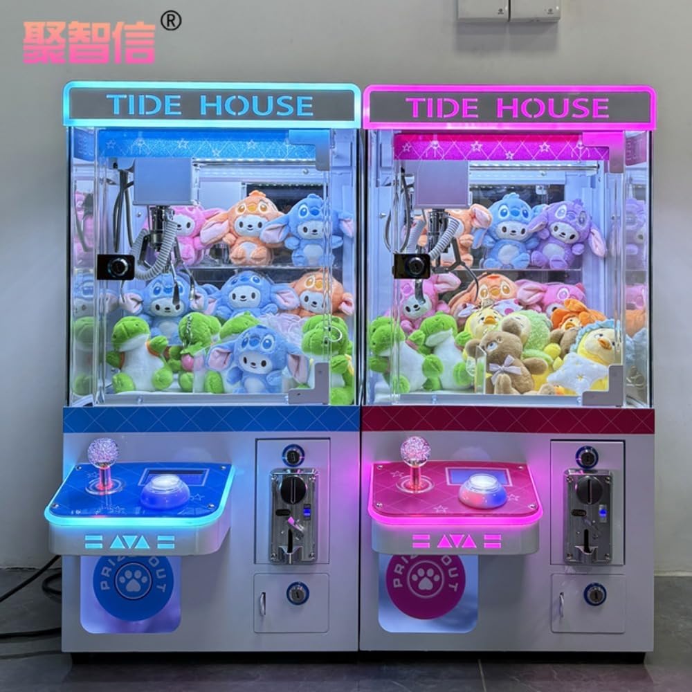 タイトーのミニゲーム機「イーグレットツーミニ本体＋パドル&トラックボールパック」が37％オフ 約1万2000円引き価格に【Amazonプライムデー】  LumoLight単人用クレーンゲーム機 ぬいぐるみゲット機 家庭用キャンディーゲット機 小型コイン式ミニクレーンゲーム機 (真っ赤