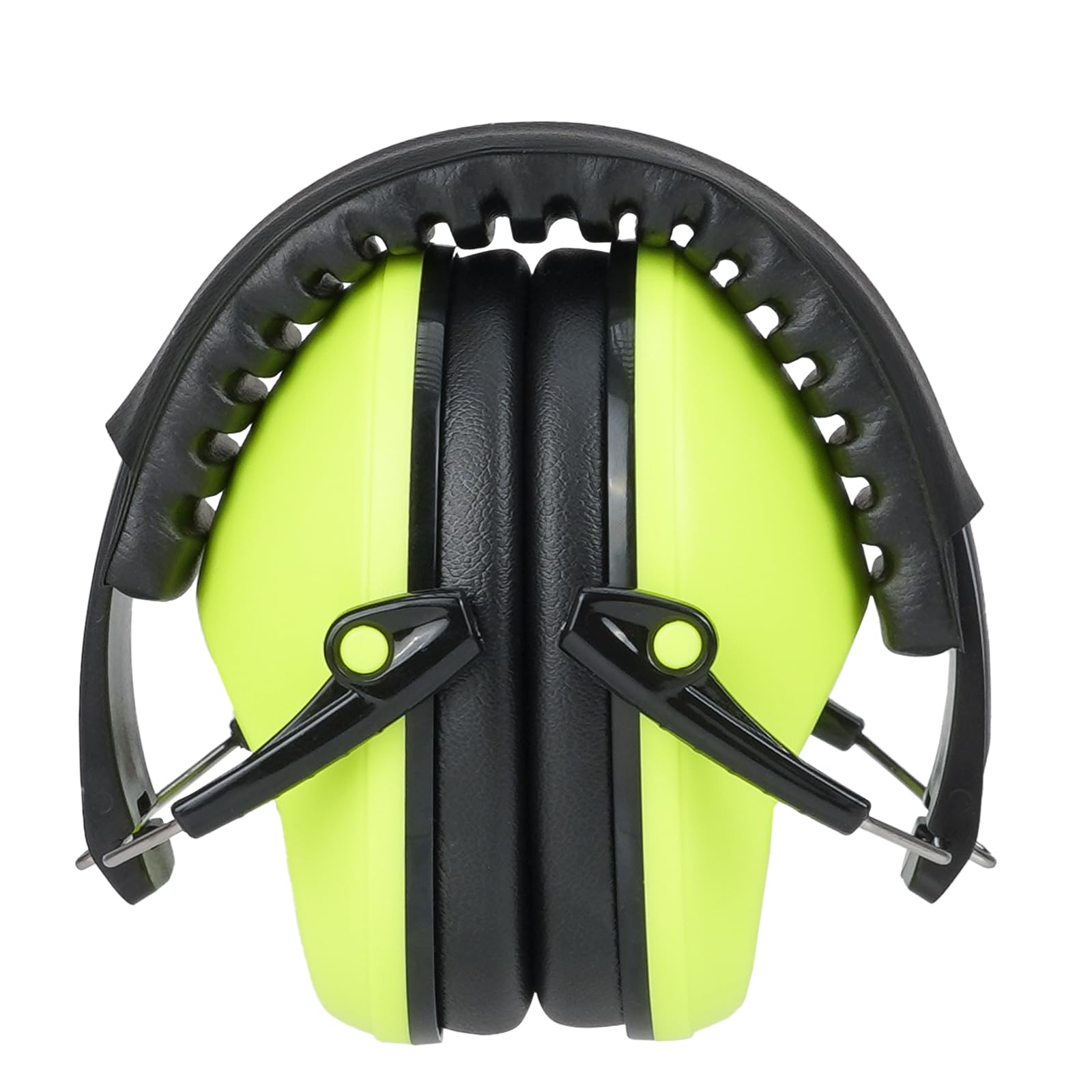 Cascos Antiruido Ajustables Para Niños Y Adultos - Reducción De Ruido Hasta 28 DB, Plegables, Color Verde - Ideales Para Estudiar, Viajar O Trabajos Ruidosos