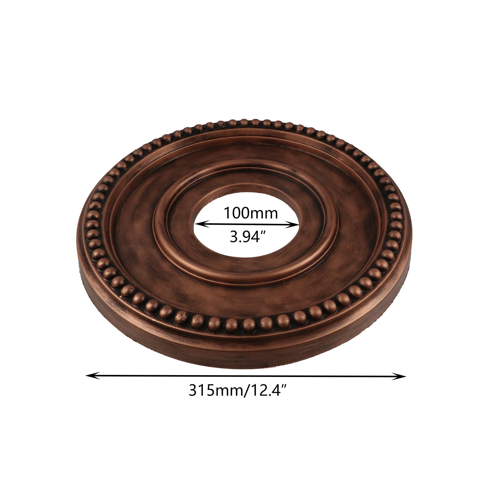 Crapyt Home Lighting Ceiling Medallions Ceiling Fan Medallion — Amazon image 2