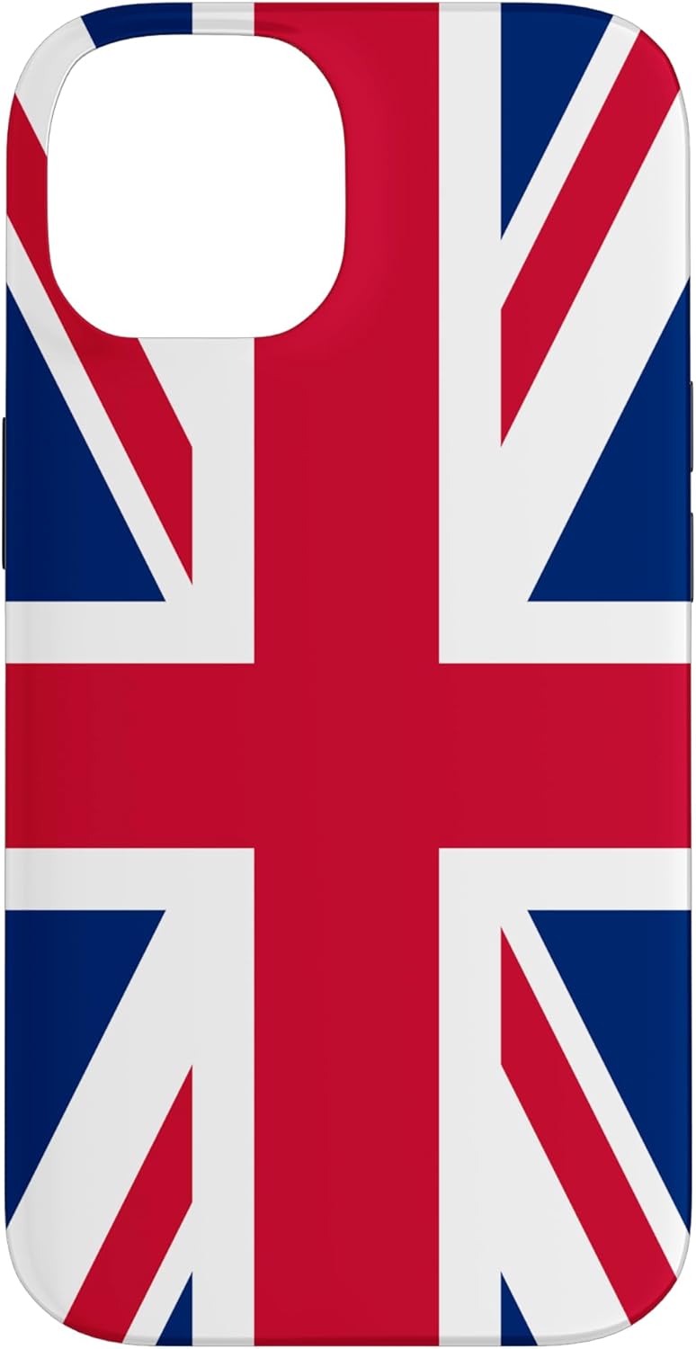 United Kingdom Flag UK Union Jack Patriotic Aesthetic Case for iPhone 13