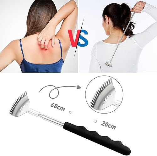 Miniatura 3 de Head Massager Back Scratcher, 20 Fingers Head Scratcher Scalp Massager & Back Scratcher for Men Women, Stocking Stuffers for Deep Relaxation, Stress