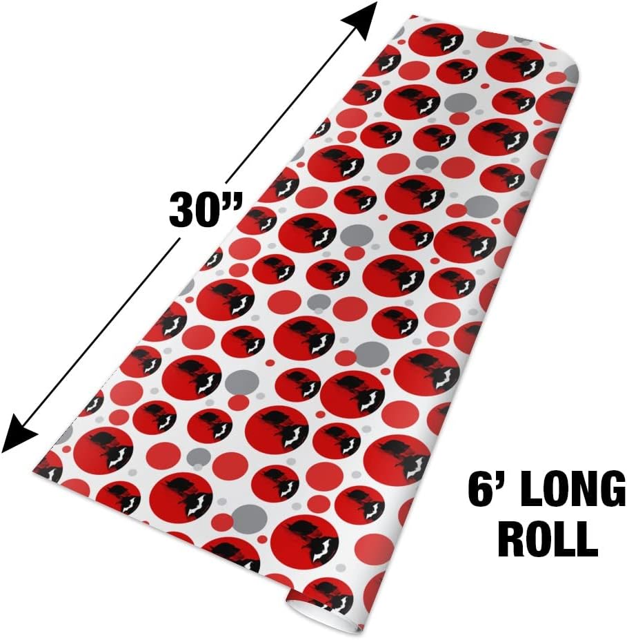 GRAPHICS & MORE The Batman Batarang Gift Wrap Wrapping Paper Roll