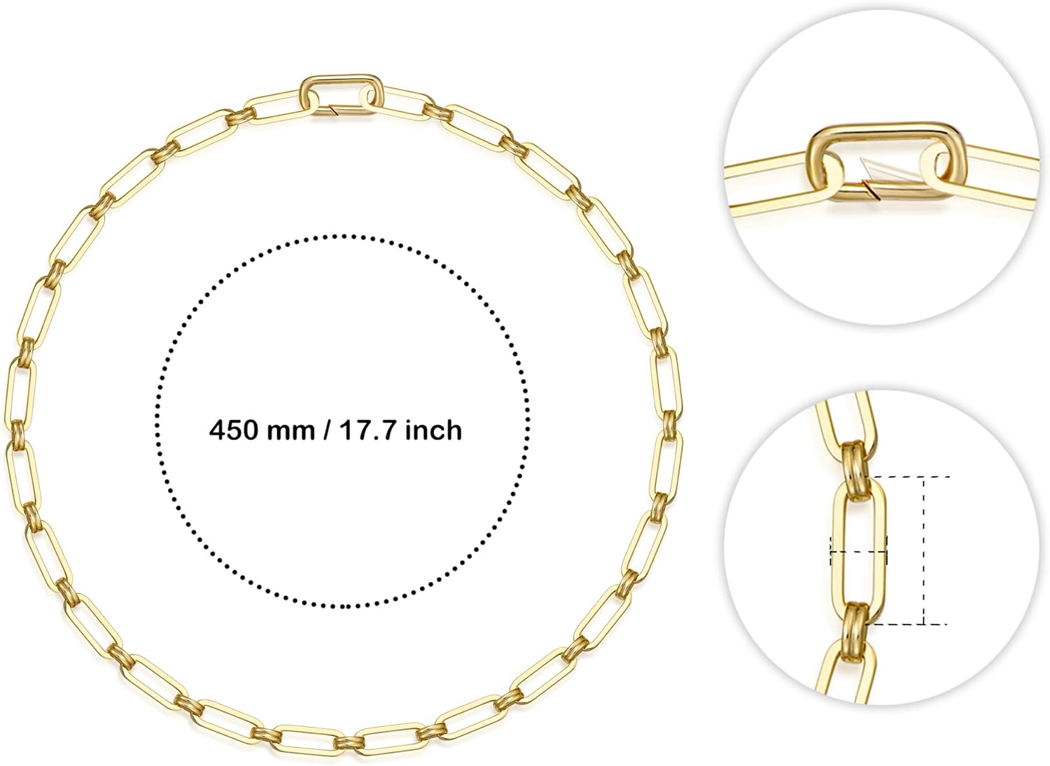 Dainty Layered Choker Necklace 18k gold Plated Y Pendant Commemorative coin Necklace Multilayer Bar Disc Necklace Adjustable Layering Choker Necklaces fashion jewelry for Women Girls - Image 2