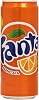 72 x Fanta Orange Lemonade Tins 330 ml 100% Italian Orange