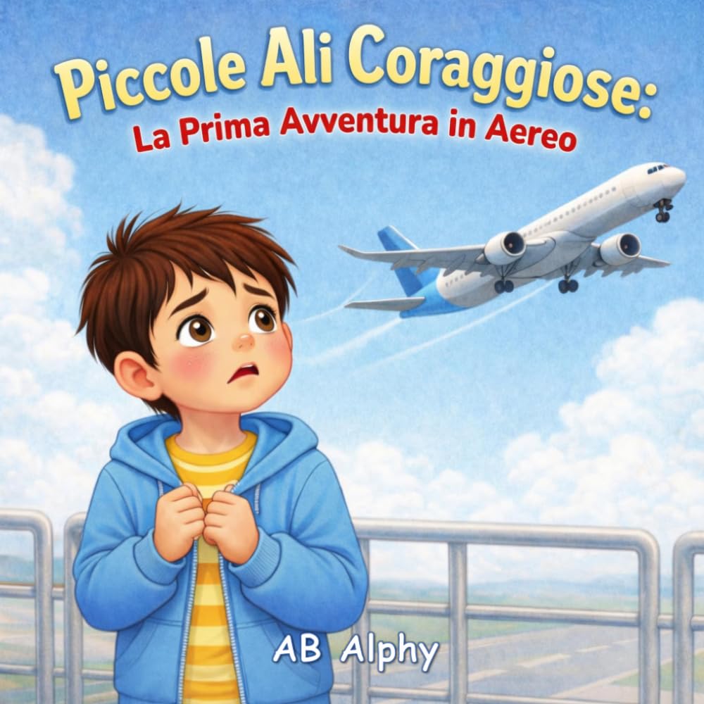 Piccole Ali Coraggiose: La Prima Avventura in Aereo: Una storia dolce per aiutare i bambini a superare la paura di volare