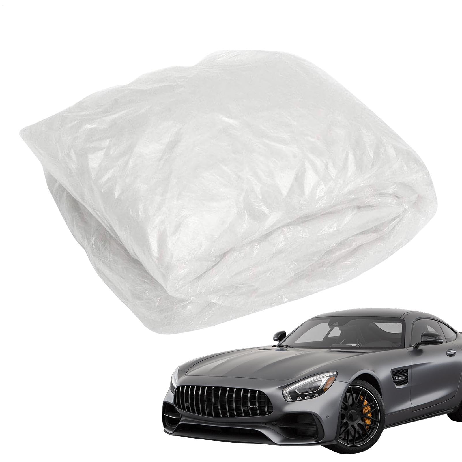 Funda transparente para coche de ajuste universal e impermeable para protección exterior 8