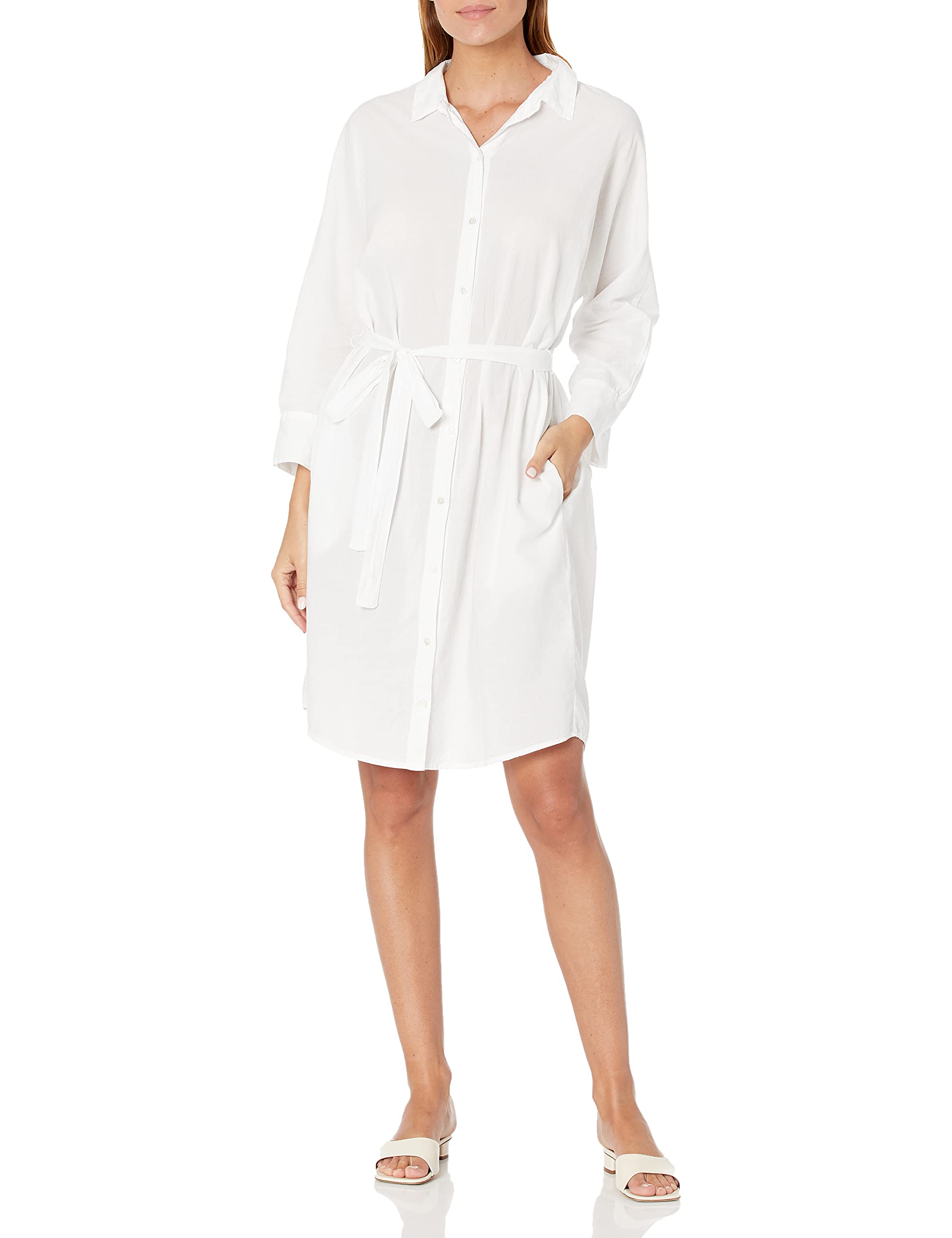 Velvet by Graham & Spencer womens Shayna Cotton Shirting Dress Dress