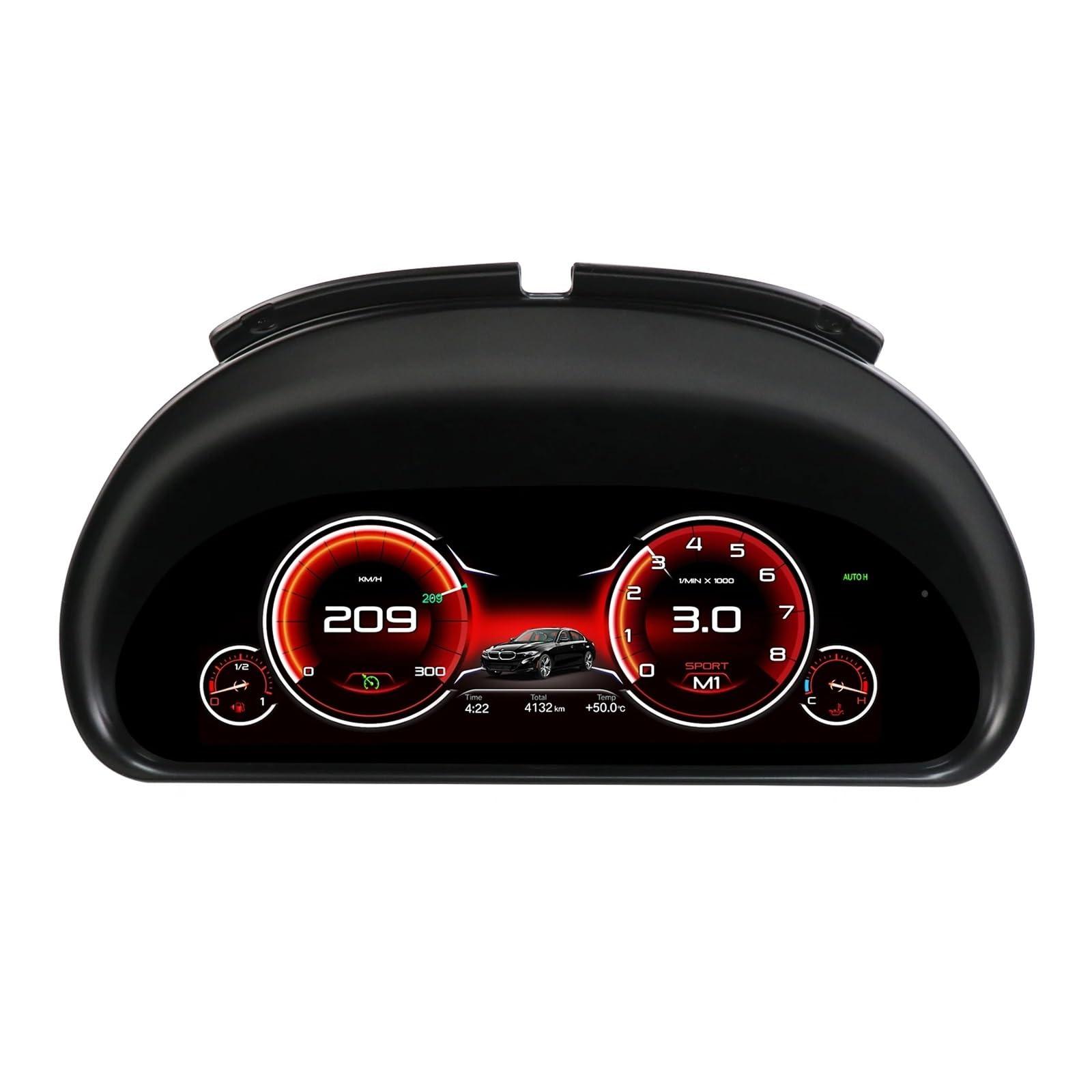 Panel digital de 10,25 pulgadas de alta gama para renovación interior de BMW E39 5