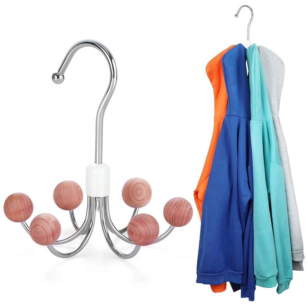 Amazon.com: TOPIA HANGER Hoodie Hanger with 6 Cedar Balls