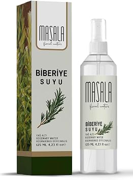 Masala Rosemary Juice 125 ml - Rosemary Floral Water - Rosemary Juice Sebum And Oil Balancing Hydrosol