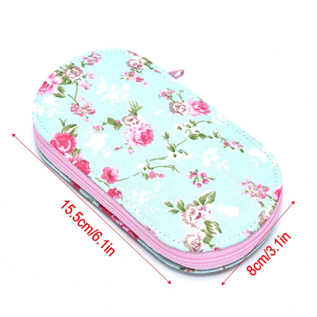 JFDBGU Conjunto de Caja de Costura de Mini Viaje portátil con Caja de Costura Coloridas Kit de Costura de Aguja Herramientas domésticas