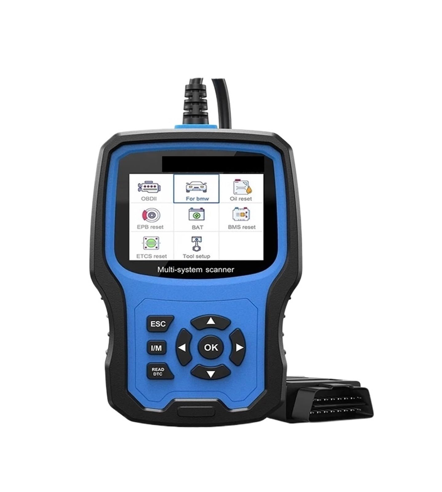 Skaner OBD2 BM700 dla MINI EPB Airbag TPMS Battery Oil Reset samochodowy Darmowa aktualizacja Narzędzie diagnostyczne samochodu, Jednostka Serwisowa