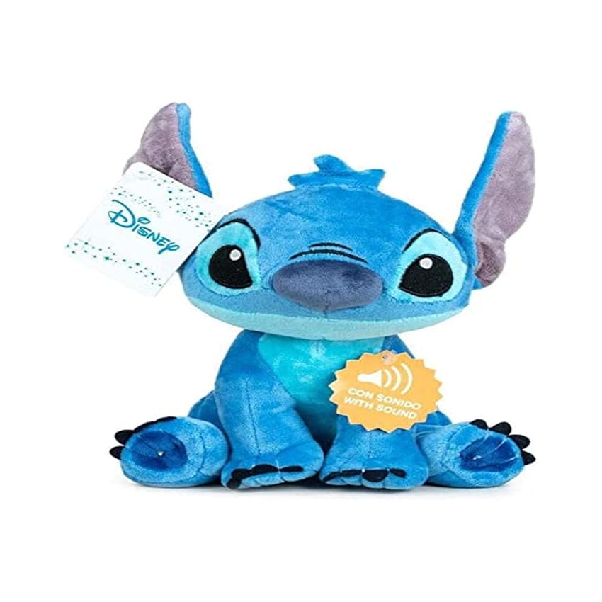 Immagine del prodotto Play by Play Does Not Apply Peluche Stitch Disney Soft sonido 30cm, Multicolore, One Size, 8425611399916