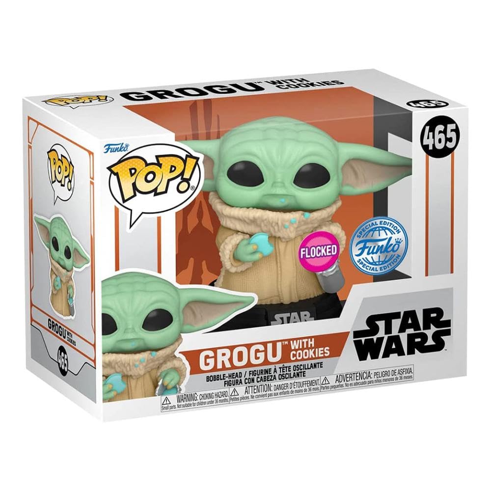 Amazon.co.jp: Funko Pop #465 - スターウォーズ - クッキー付きグログ