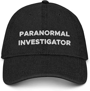 Hogue WS LLC Paranormal Investigator Hat (Embroidered Denim Cap)