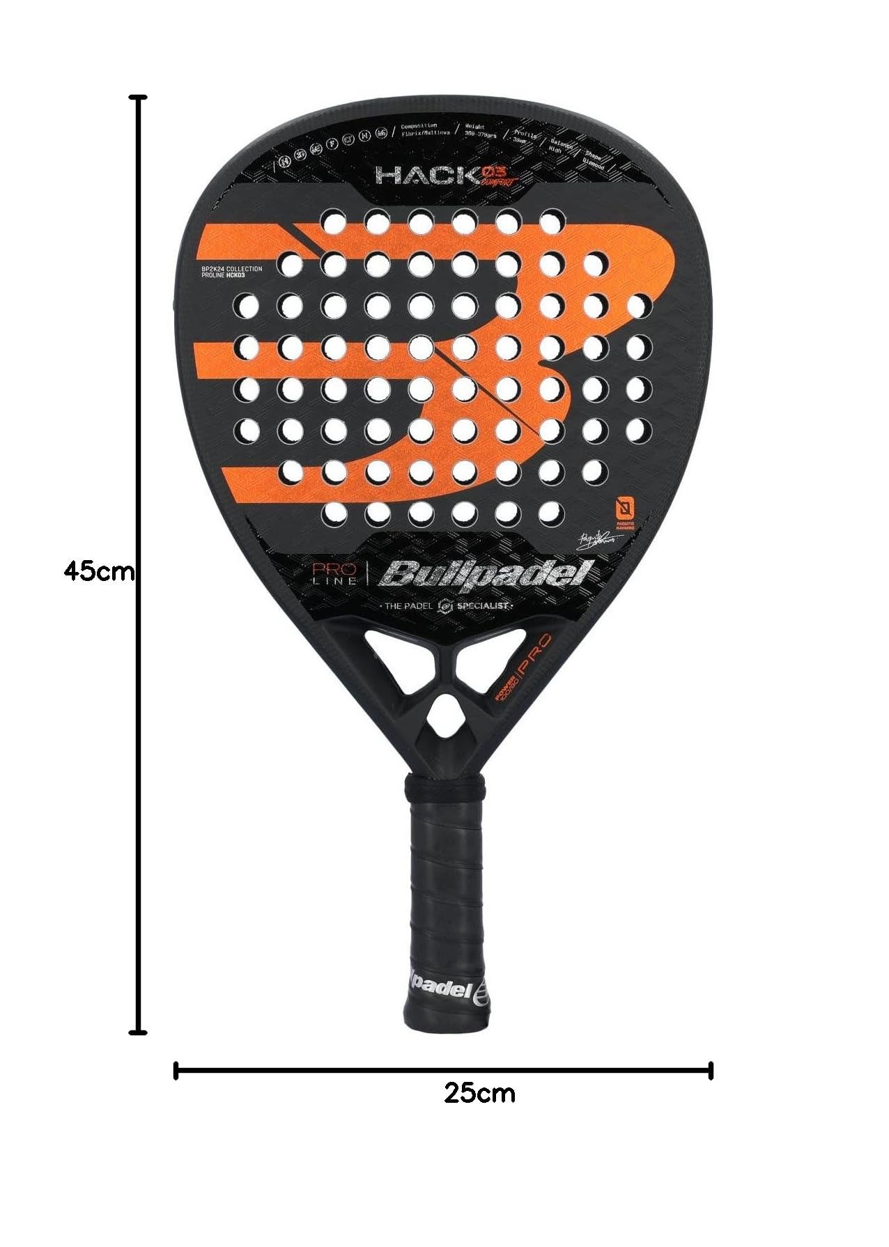 Bullpadel Hack 03 Comfort 24