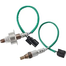 2 PCS Oxygen Sensor Upstream Downstream O2 Sensor Compatible with 2008-2012 Honda Accord, 2009-2014 Acura TSX 2.4L L4 Replace 234-9091, 250-24833, 36531-R40-A01, 36532-R40-A01