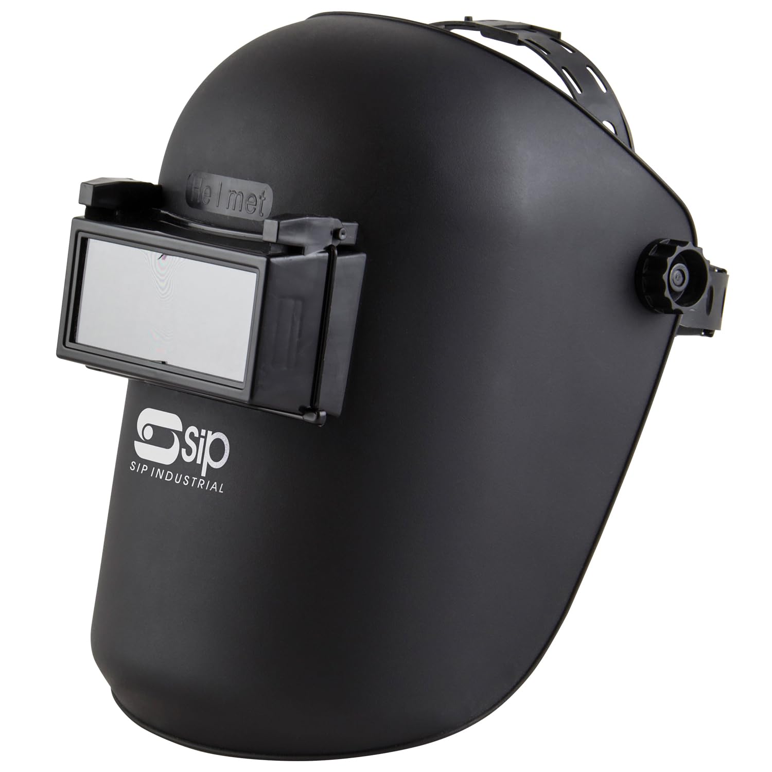 Sip Black Flip-Top Welding Helmet, Easy Viewing Welders Mask Headshield With Padded Headband